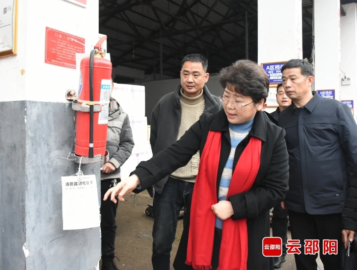 周迎春率队到北塔区暗访督查安全生产工作_邵阳头条网