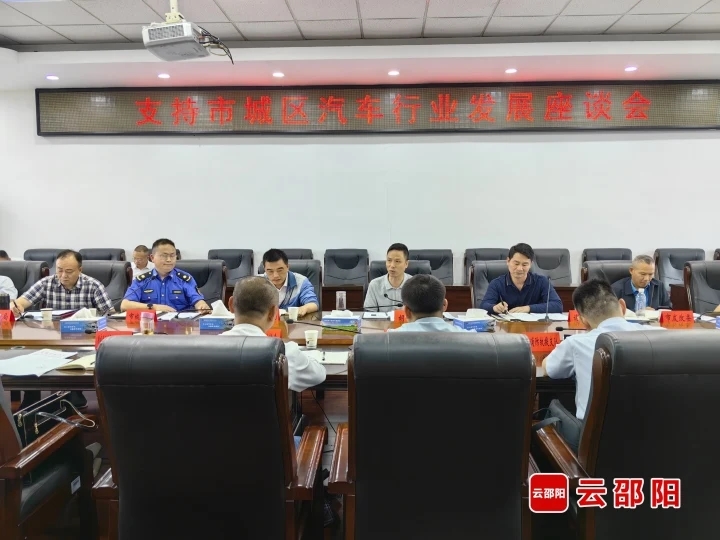 邵阳市召开支持市城区汽车行业发展座谈会(图1)