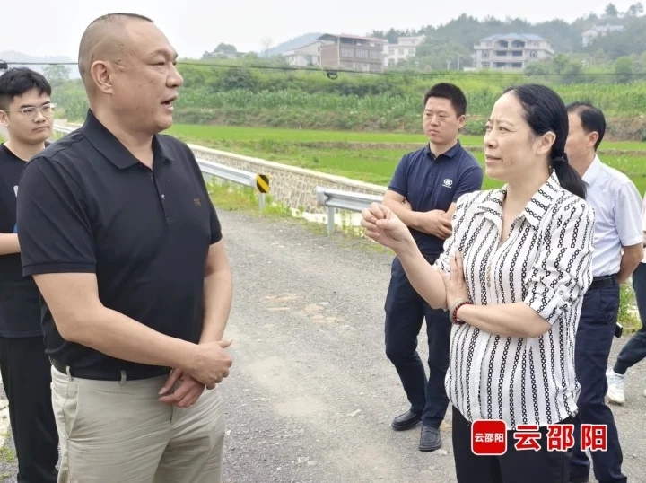 仇珂静到邵东调研粮食生产和基层供销社建设(图1)