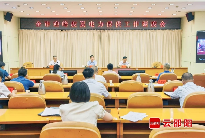 邵阳市迎峰度夏电力保供工作调度会召开(图1)