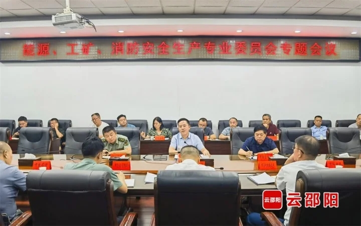 邵阳市召开能源、工矿、消防安全生产专业委员会专题会议(图1)