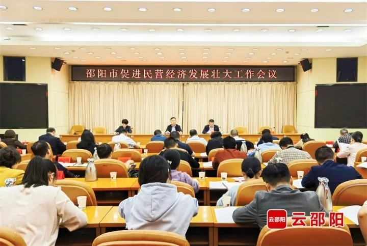 邵阳市促进民营经济发展壮大工作会议召开(图1)