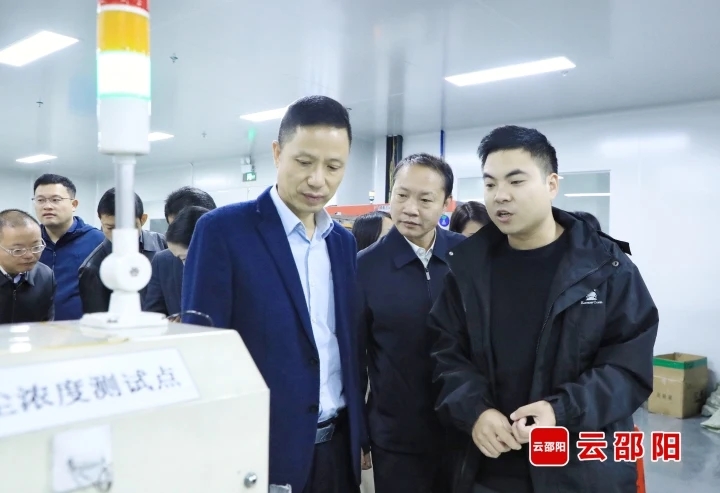 胡小刚到邵阳县督导经济运行工作(图1)