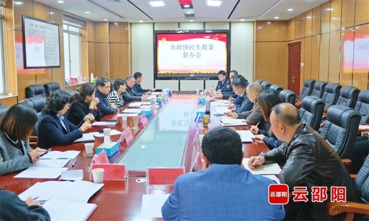 邵阳市政协开展重点民生提案督办(图1)