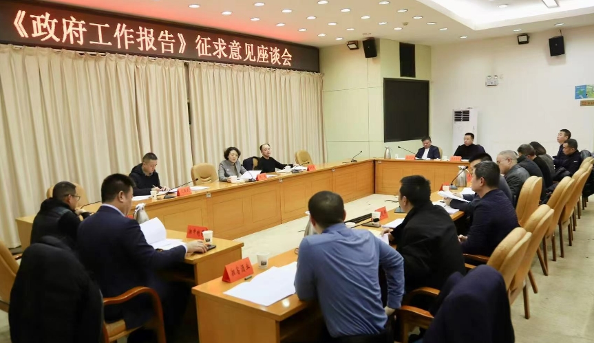 邵阳市政府就《政府工作报告》征求专家企业家意见建议(图1)