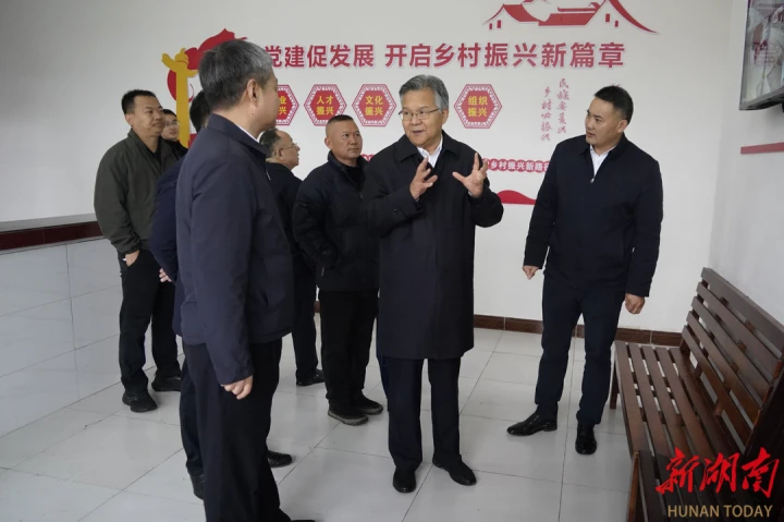 李殿勋在邵阳调研：统筹做好巩固脱贫成果、保障粮食安全和乡村全面振兴工作(图1)