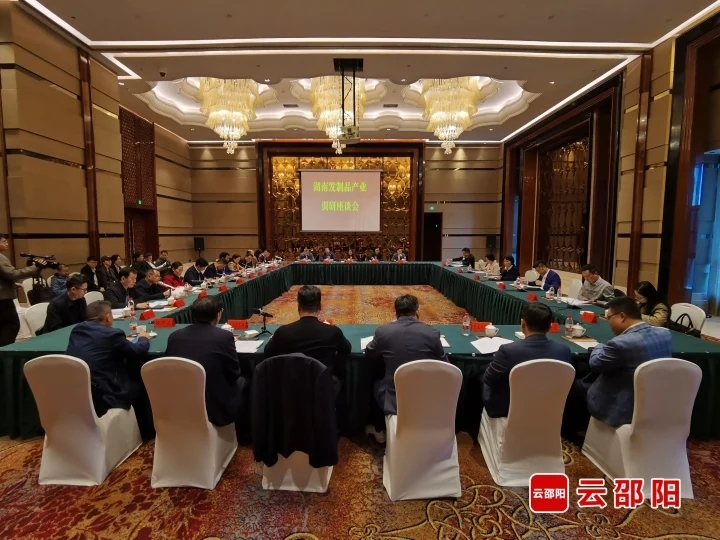 省贸促会来邵调研发制品产业发展情况(图1)