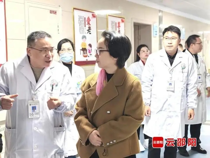 晏丽君带队调研邵阳市民政工作(图1)