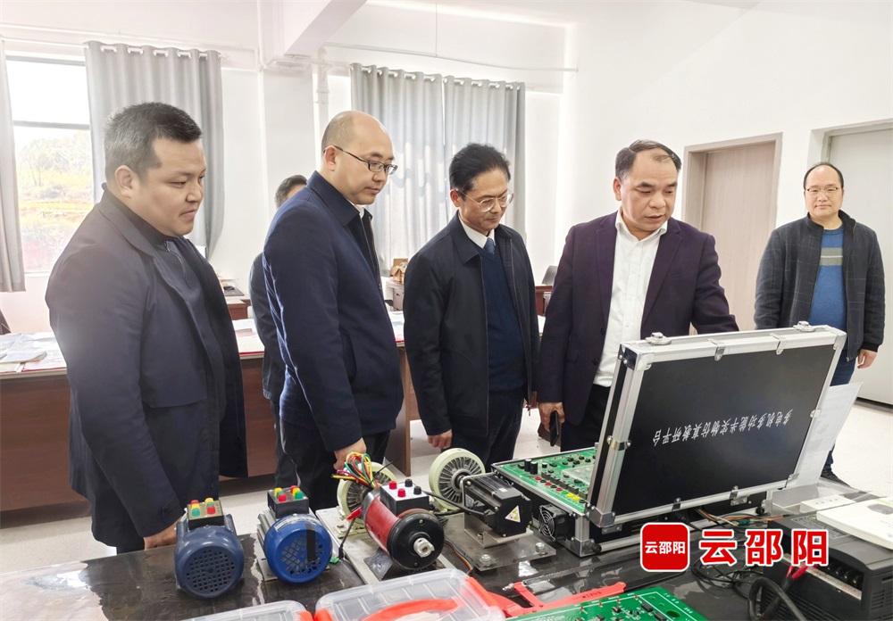 尚生龙调研在邵高等院校专业设置调整优化改革工作