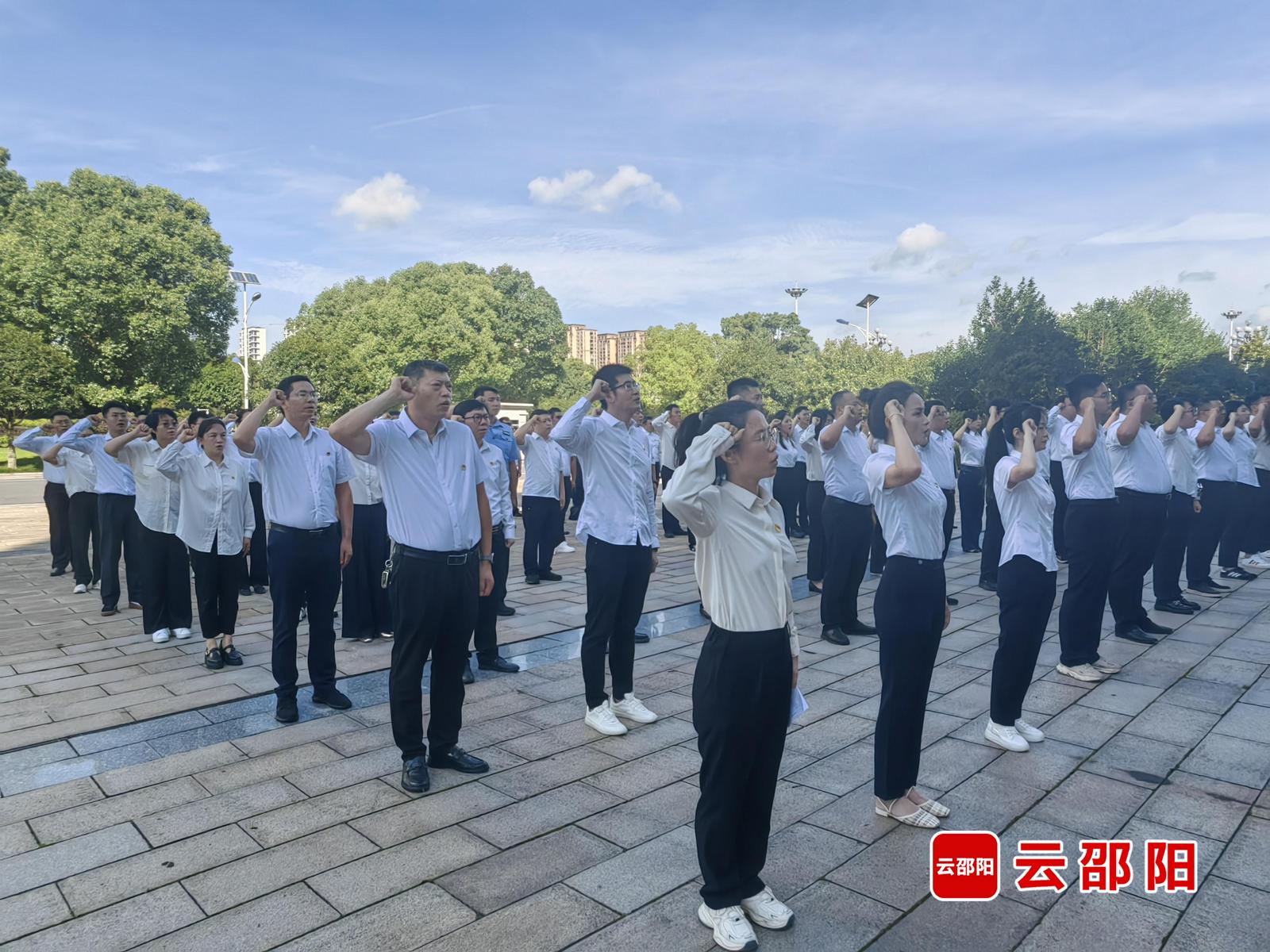 邵阳市直机关举行新党员集中宣誓仪式(图2)