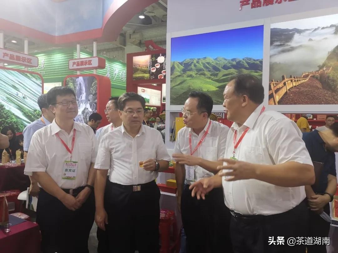 2020湖南省茶博会：“邵阳红”茶叶展馆成为网红打卡地